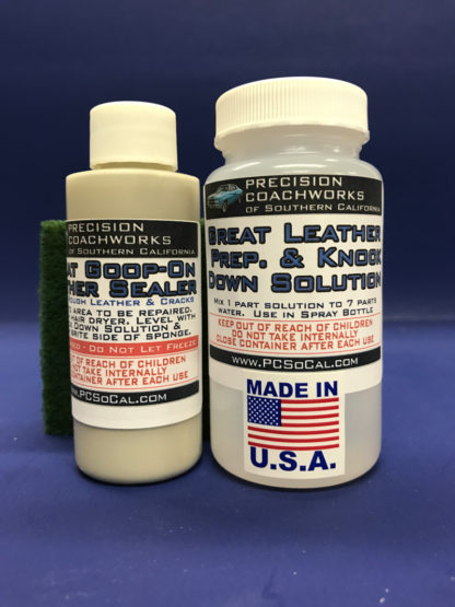 Product  Great Goop-On Leather Sealer 2oz Kit Interior Products